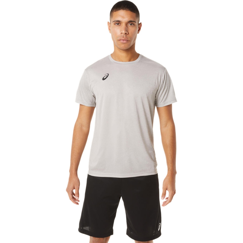 Asics ESSENTIAL SS TOP HEATHER Grey