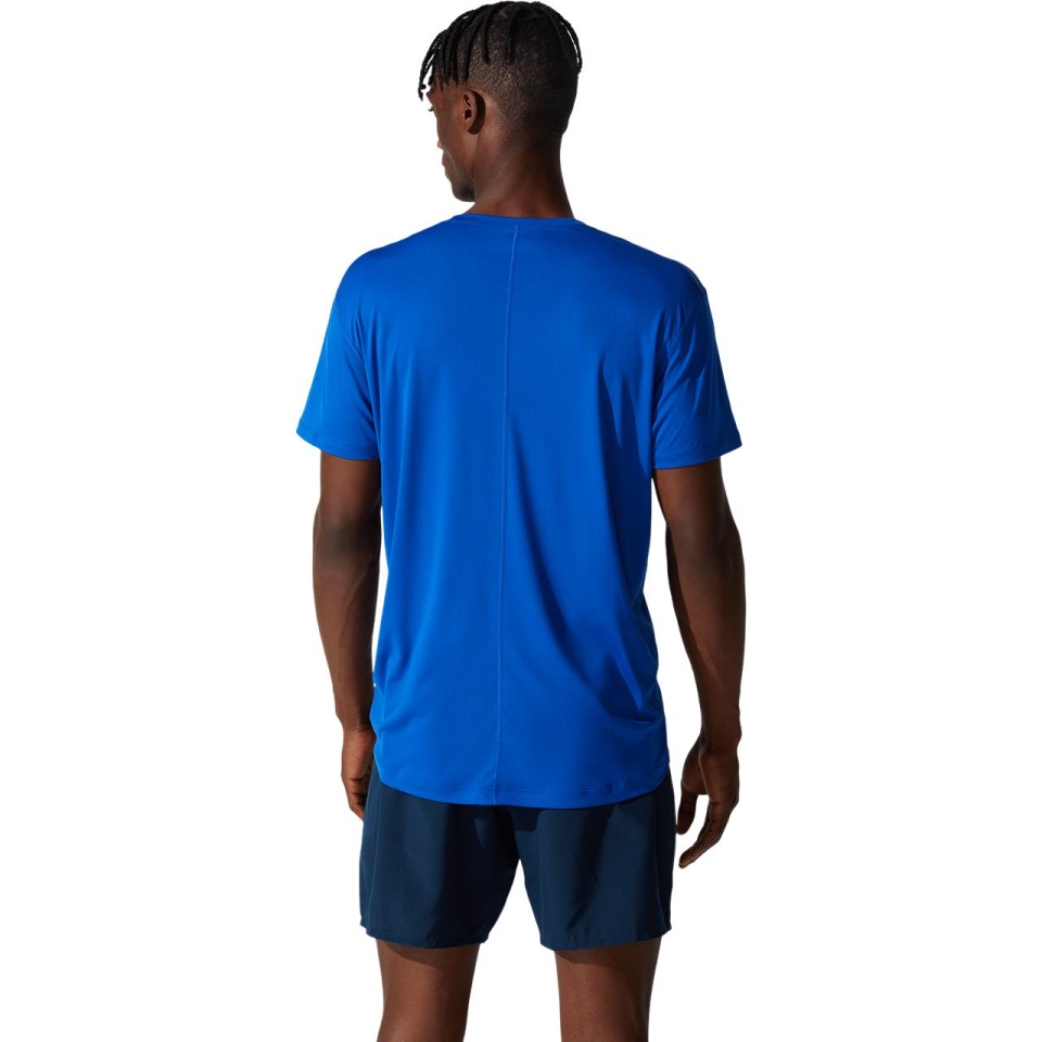 SILVER ASICS TOP MEN WESTERN Blue