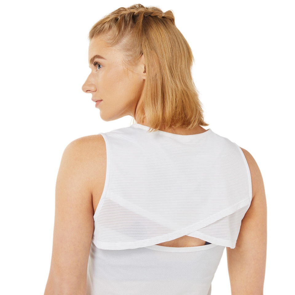 WOMEN MATCH ACTIBREEZE TANK Asics White